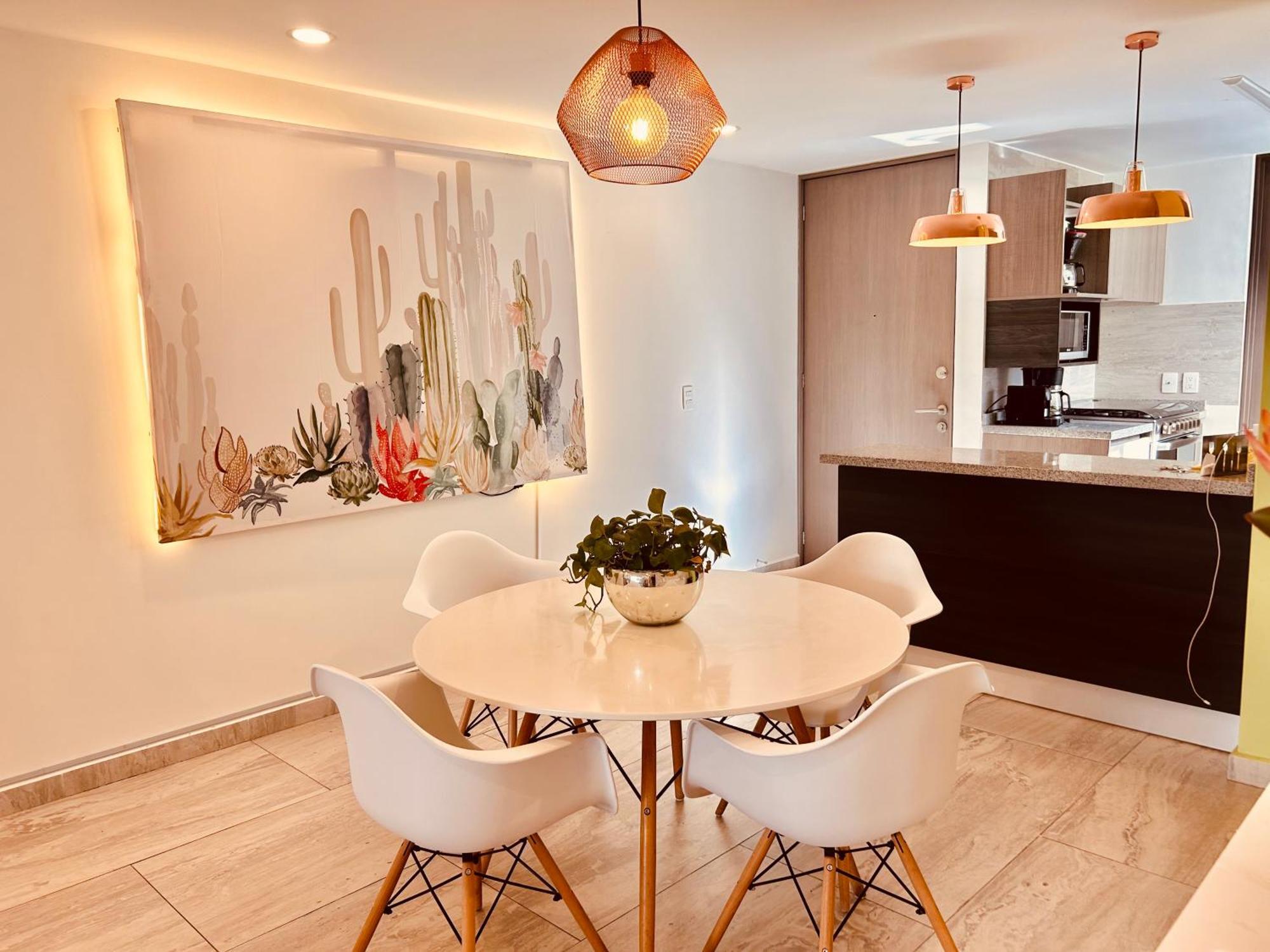 Espectacular Departamento/Estacionamiento, 3 Tv'S Daire Meksika Dış mekan fotoğraf